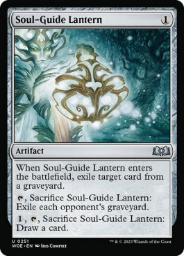 naokuroshop MTG [WOE][251][茶][U][EN][魂標ランタン/Soul-Guide Lantern]（foil） NM