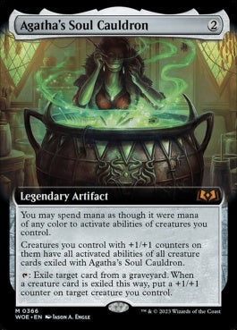 naokuroshop MTG [WOE][366][茶][M][EN][アガサの魂の大釜/Agatha's Soul Cauldron]（foil） NM