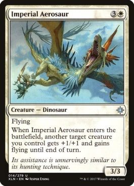 naokuroshop MTG [XLN][014][白][U][EN][帝国のエアロサウルス/Imperial Aerosaur] NM