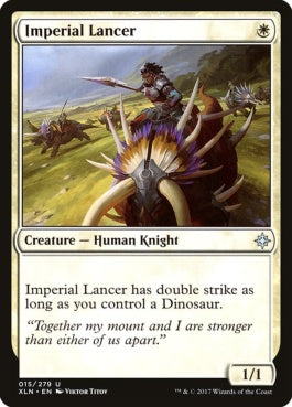 naokuroshop MTG [XLN][015][白][U][EN][帝国の槍騎兵/Imperial Lancer] NM