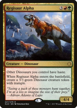 naokuroshop MTG [XLN][227][多][R][EN][レギサウルスの頭目/Regisaur Alpha] NM