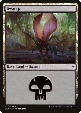 naokuroshop MTG [XLN][271][土地][C][EN][沼/Swamp] NM