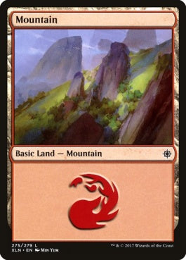 naokuroshop MTG [XLN][275][土地][C][EN][山/Mountain] NM