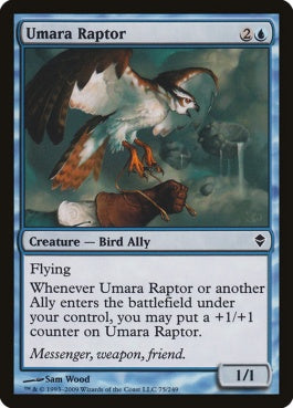 naokuroshop MTG [ZEN][075][青][C][EN][ウマーラの猛禽/Umara Raptor] NM