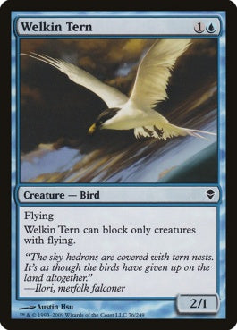 naokuroshop MTG [ZEN][076][青][C][EN][天空のアジサシ/Welkin Tern] NM