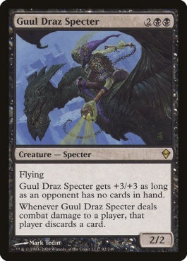 naokuroshop MTG [ZEN][092][黒][R][EN][グール・ドラズの死霊/Guul Draz Specter] NM