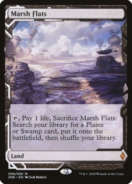 naokuroshop MTG [ZNE][006][土地][M][EN][湿地の干潟/Marsh Flats]（foil） NM