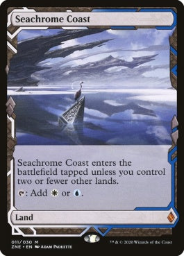 naokuroshop MTG [ZNE][011][土地][M][EN][金属海の沿岸/Seachrome Coast]（foil） NM