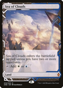 naokuroshop MTG [ZNE][016][土地][M][EN][雲海/Sea of Clouds] NM