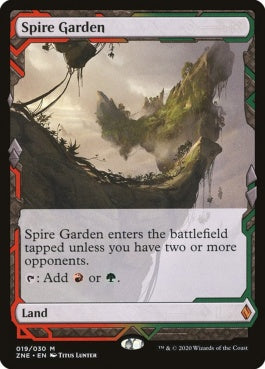 naokuroshop MTG [ZNE][019][土地][M][EN][尖塔の庭/Spire Garden] NM