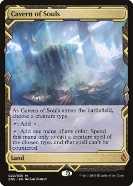 naokuroshop MTG [ZNE][022][土地][M][EN][魂の洞窟/Cavern of Souls] NM