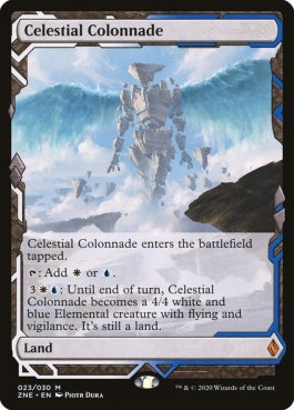 naokuroshop MTG [ZNE][023][土地][M][EN][天界の列柱/Celestial Colonnade]（foil） NM