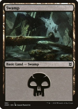 naokuroshop MTG [ZNR][382][土地][C][EN][沼/Swamp] NM