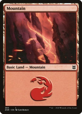 naokuroshop MTG [ZNR][383][土地][C][EN][山/Mountain] NM