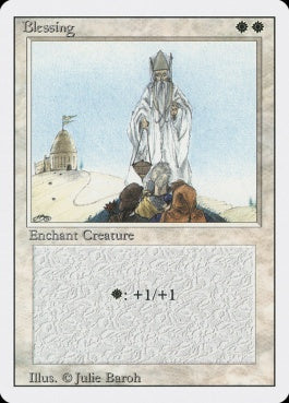 naokuroshop MTG [3ED][006][白][R][EN][Blessing] NM