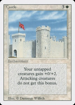 naokuroshop MTG [3ED][008][白][U][EN][Castle] NM