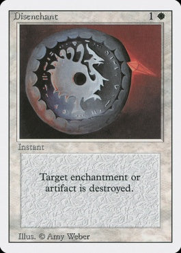 naokuroshop MTG [3ED][017][白][C][EN][Disenchant] NM