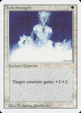 naokuroshop MTG [3ED][024][白][C][EN][Holy Strength] NM