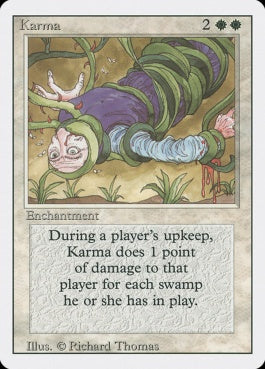 naokuroshop MTG [3ED][026][白][U][EN][Karma] NM