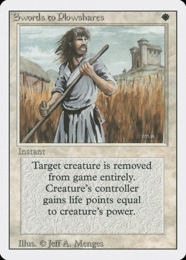 naokuroshop MTG [3ED][041][白][U][EN][Swords to Plowshares] NM