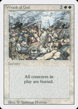 naokuroshop MTG [3ED][046][白][R][EN][Wrath of God] NM