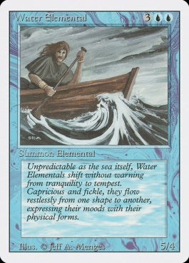 naokuroshop MTG [3ED][092][青][U][EN][Water Elemental] NM