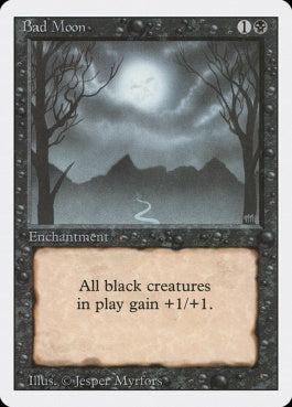 naokuroshop MTG [3ED][094][黒][R][EN][Bad Moon] NM