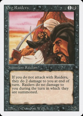 naokuroshop MTG [3ED][109][黒][C][EN][Erg Raiders] NM