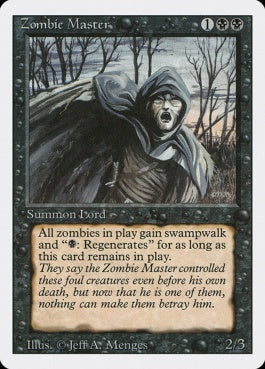 naokuroshop MTG [3ED][138][黒][R][EN][Zombie Master] NM