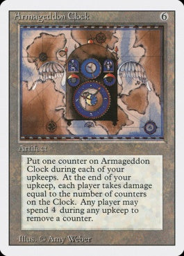 naokuroshop MTG [3ED][234][茶][R][EN][Armageddon Clock] NM