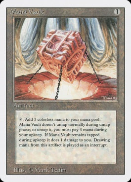 naokuroshop MTG [3ED][263][茶][R][EN][Mana Vault] NM