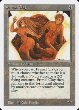 naokuroshop MTG [3ED][271][茶][R][EN][Primal Clay] NM