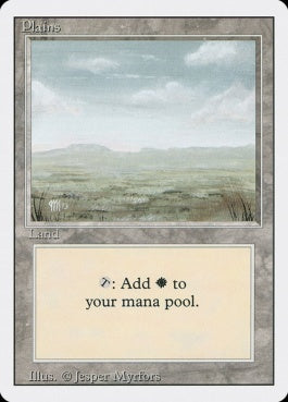 naokuroshop MTG [3ED][294][土地][C][EN][Plains] NM