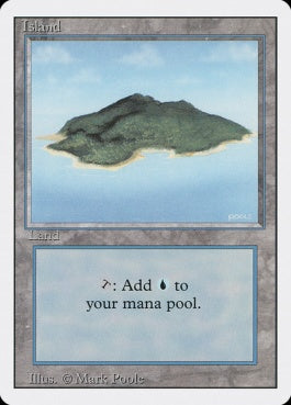 naokuroshop MTG [3ED][296][土地][C][EN][Island] NM