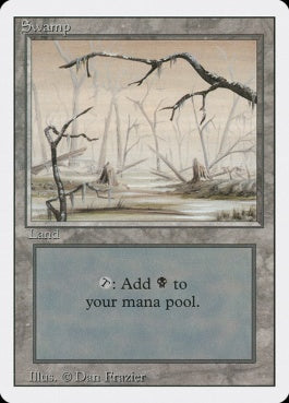 naokuroshop MTG [3ED][299][土地][C][EN][Swamp] NM