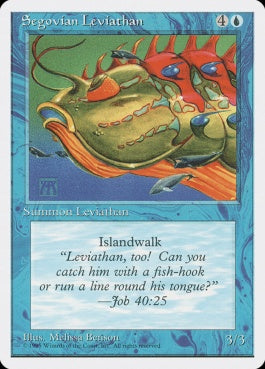 naokuroshop MTG [4ED][099][青][U][EN][セゴビアの大怪魚/Segovian Leviathan] NM