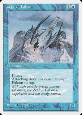 naokuroshop MTG [4ED][116][青][C][JP][西風の隼/Zephyr Falcon] NM