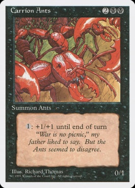 naokuroshop MTG [4ED][125][黒][U][EN][屍肉蟻/Carrion Ants] NM