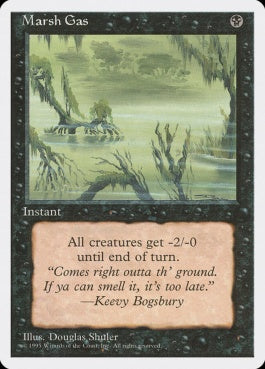 naokuroshop MTG [4ED][146][黒][C][EN][瘴気/Marsh Gas] NM