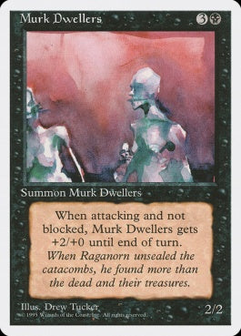 naokuroshop MTG [4ED][148][黒][C][EN][闇に住まいし者/Murk Dwellers] NM