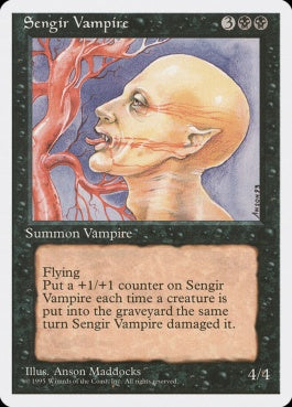 naokuroshop MTG [4ED][160][黒][U][EN][センギアの吸血鬼/Sengir Vampire] NM