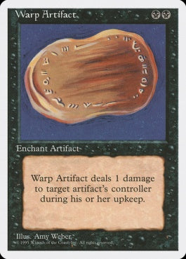 naokuroshop MTG [4ED][169][黒][R][EN][歪んだ秘宝/Warp Artifact] NM