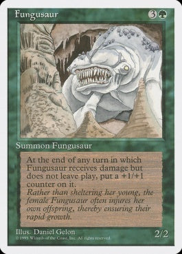 naokuroshop MTG [4ED][246][緑][R][JP][キノコザウルス/Fungusaur] NM