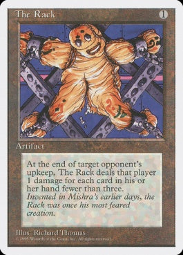 naokuroshop MTG [4ED][352][茶][U][JP][拷問台/The Rack] NM