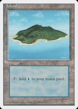 naokuroshop MTG [4ED][368][土地][C][JP][島/Island] NM