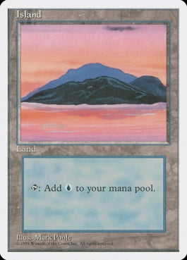 naokuroshop MTG [4ED][369][土地][C][JP][島/Island] NM