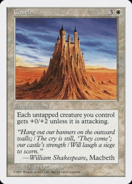 naokuroshop MTG [5ED][015][白][U][EN][城壁/Castle] NM