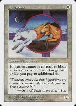 naokuroshop MTG [5ED][034][白][C][EN][ヒッパリオン/Hipparion] NM