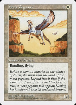 naokuroshop MTG [5ED][047][白][C][JP][メサ・ペガサス/Mesa Pegasus] NM