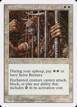 naokuroshop MTG [5ED][060][白][U][JP][セラの獣小屋/Serra Bestiary] NM